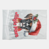 Jingle Paws en Boxer Dog Joy Theedoek (Horizontaal)