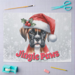 Jingle Paws en Boxer Dog Joy Tissuepapier