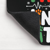 Jingle Paws Jingle Vitals Funny Vet Nurse Xmas Muismat (Hoek)