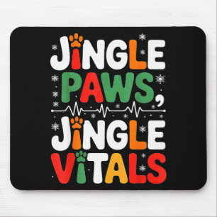 Jingle Paws Jingle Vitals Grappige Verpleegster Di Muismat