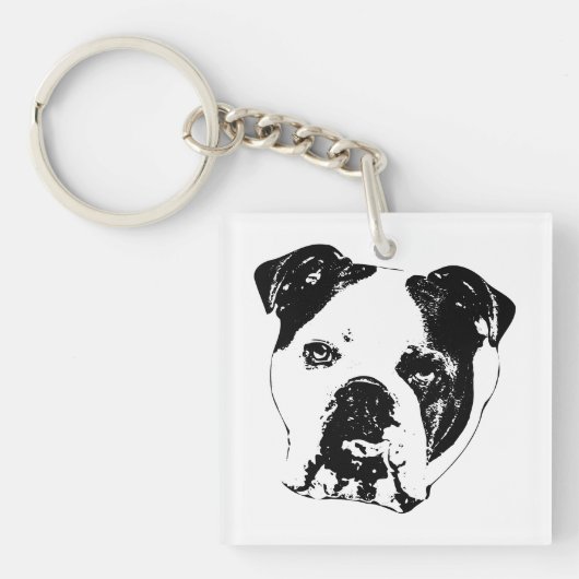 Jingle Pocket Face Sleutelhanger (voorkant)