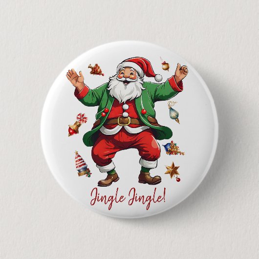 Jingle! Ronde Button 5,7 Cm (Voorkant)