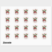 Jingle! Ronde Sticker (Vel)
