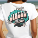 Jingle Shells - Kerst  Beach T-shirt<br><div class="desc">Vier het feestseizoen met een kusttwist in ons "Jingle Shells" Christmas Beach T-shirt. Gemaakt van een zacht, ademend t-shirt, dat de sfeer van een vakantie aan zee met een speels design weergeeft. Met grillige schelpen en stervissen versierd met kerstbobbels en snoepstokken, is het een heerlijke fusie van kerstvreugde en strandvibes....</div>