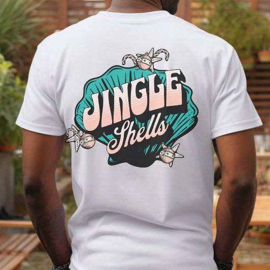 Jingle Shells - Kerst Beach T-shirt
