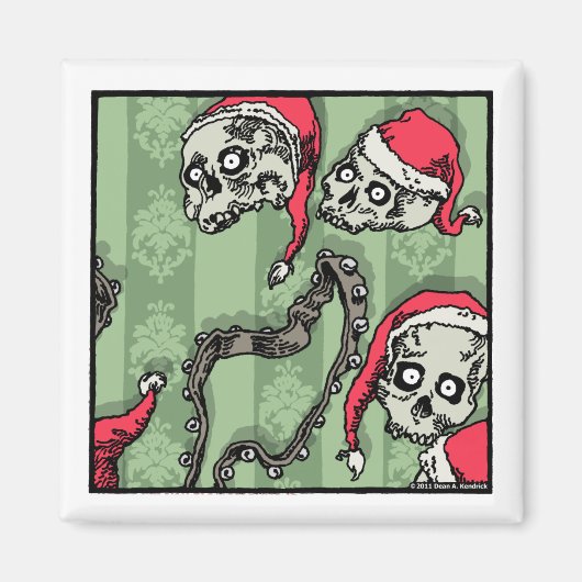 Jingle Skulls - Magnet Pop Gothic Holiday (Voorkant)