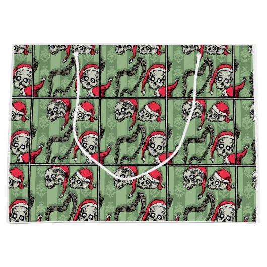 Jingle Skulls - Pop Gothic Holiday Groot Cadeauzakje (Voorkant)