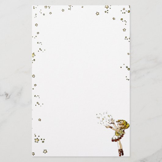 Jingle Star Briefpapier (Voorkant)