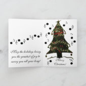 Jingle the Bells of Christmas Joyful Fun Holidays Kaart (Binnen)