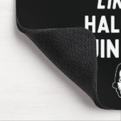 Jingle The Way Likes Funny Santa Claus Christmas  Muismat (Hoek)