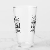 Jingle Till You Tingle | Grappige XMAS Drink Humor Glas (Links)