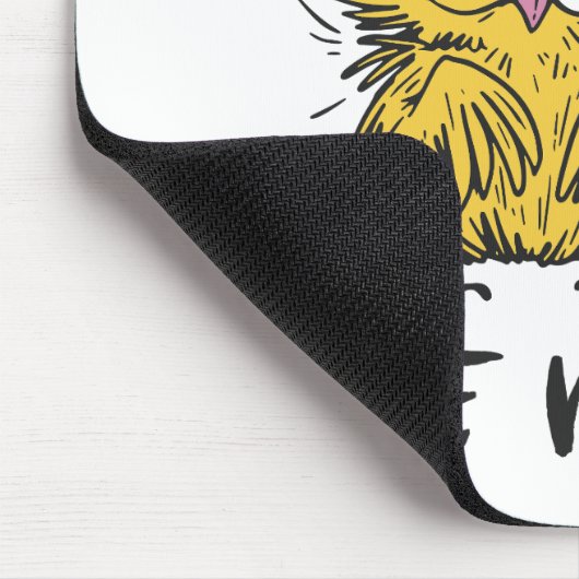 Jingle Uil de manier Grappige Santa Uil Muismat (Hoek)