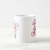 Jingle Vibes Only Festive Christmas Mug Koffiemok (Center)