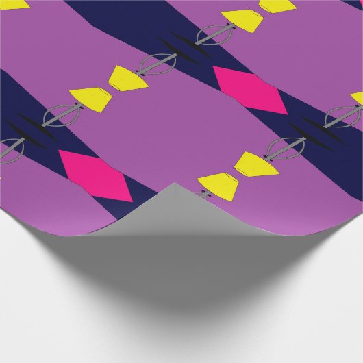 Jingle Wrapping Papier (Hoek)