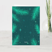 Jingliest Wishes Christmas Kaart (Achterkant)