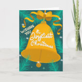 Jingliest Wishes Christmas Kaart (Voorkant)