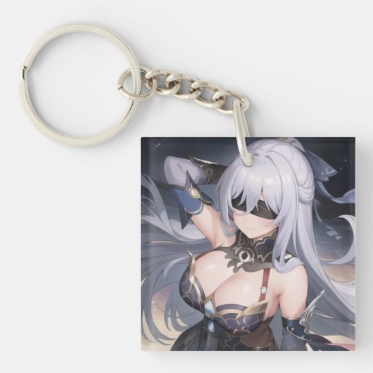 Jingliu HSR Sleutelhanger (Voorkant)