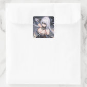 Jingliu HSR Vierkante Sticker (Tas)