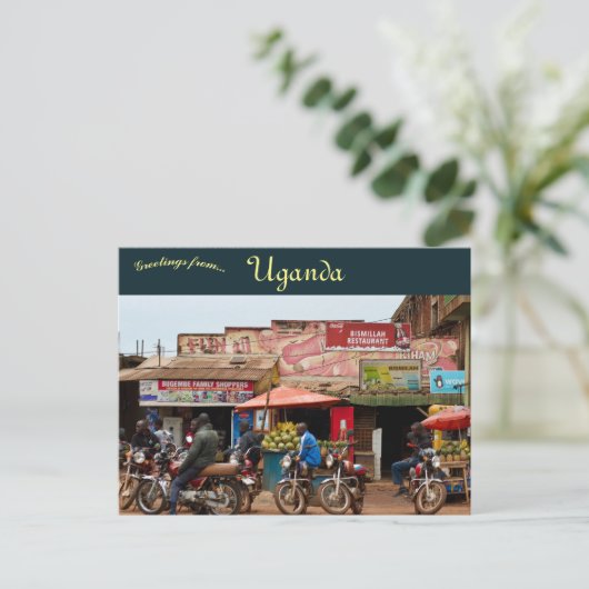Jinja Uganda Briefkaart (Staand voorkant)
