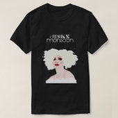 Jinkx-moesson zwart-wit t-shirt (Design voorkant)