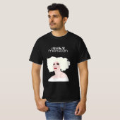 Jinkx-moesson zwart-wit t-shirt (Voorkant volledig)