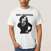 Jinkx monsoon retro t-shirt (Voorkant)