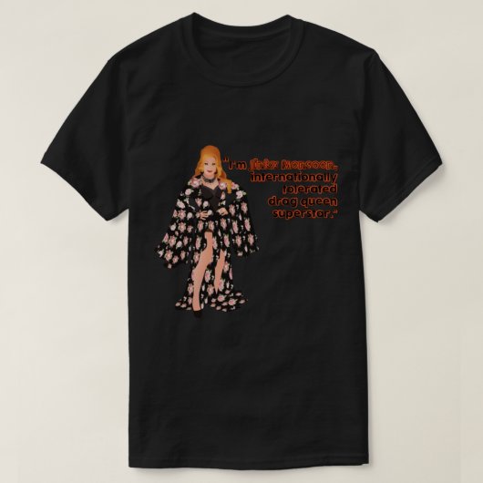 Jinkx Monsoon Rupauls Sleep Race Alle sterren 7 T-shirt (Design voorkant)