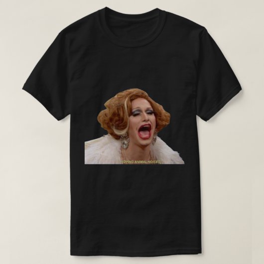 Jinkx Monsoon schreeuwen T-shirt (Design voorkant)