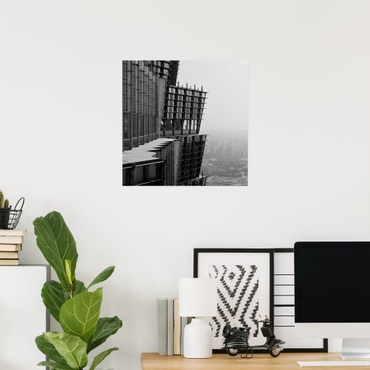 Jinmao Poster (Thuiskantoor)