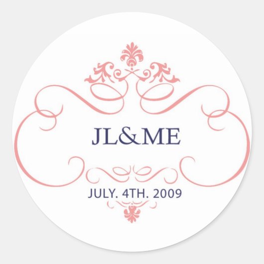 Jinnie en Mags Logo Sticker (Voorkant)