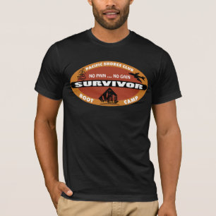 Jin's Bootcamp Survivor Logo T-shirt