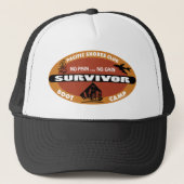 Jin's Bootcamp Survivor Logo Trucker Pet (Voorkant)