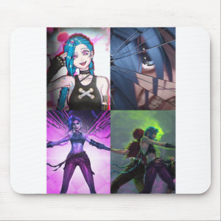 Jinx Arcane anime mousepad Muismat