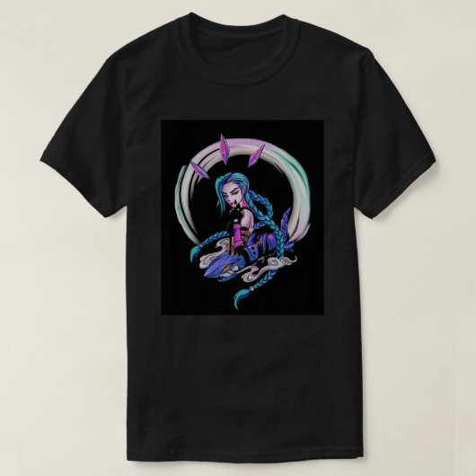 Jinx Arcane Pop Poster.png T-shirt (Design voorkant)