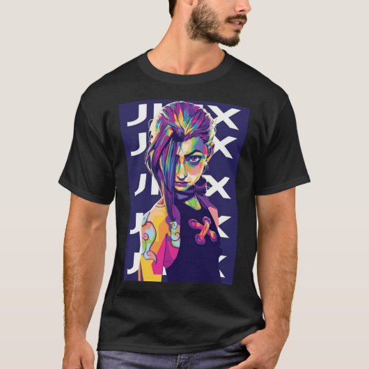 Jinx Arcane    T-shirt (Voorkant)