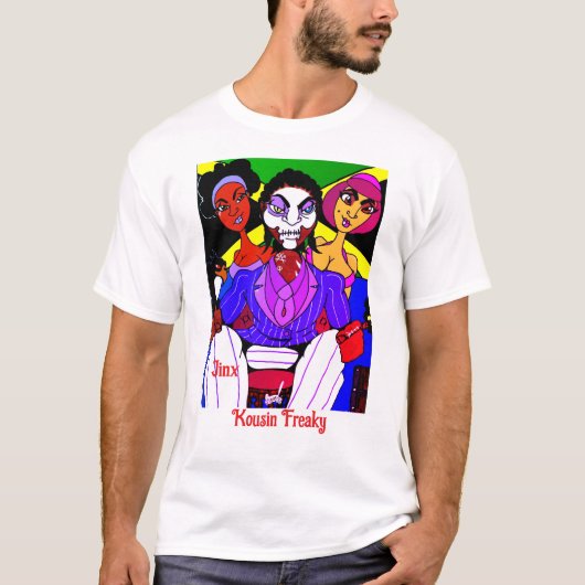 Jinx de Voodoo Priester T-shirt (Voorkant)