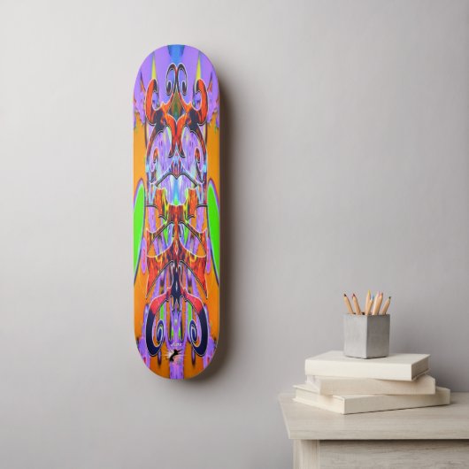 Jinx g-kat Pro Persoonlijk Skateboard (Muurkunst)