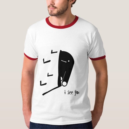 jinx " ik zie je " t-shirt (Voorkant)