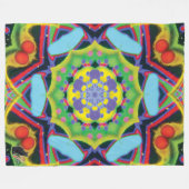Jinx Kaleidoscoop Fleece Deken (Voorkant (Horizontaal))