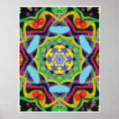 Jinx Kinetic Collage Kaleidoscope Poster (Voorkant)