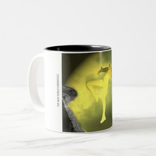 Jinx-Mok Tweekleurige Koffiemok (Voorkant links)