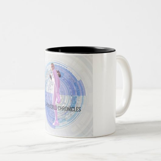 Jinx-Mok Tweekleurige Koffiemok (Voorkant rechts)