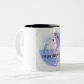 Jinx-Mok Tweekleurige Koffiemok (Voorkant links)