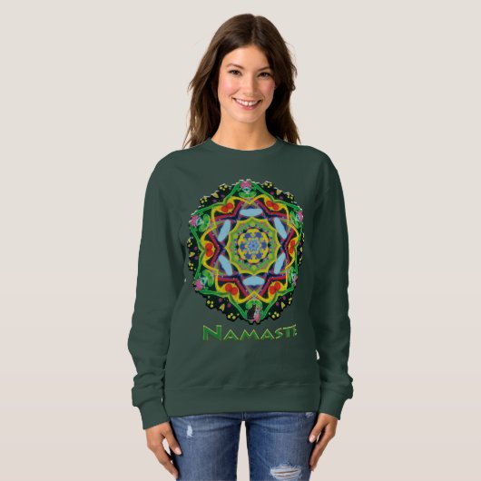 Jinx Namaste Kaleidoscope T-shirt (Voorkant volledig)