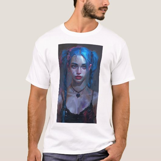 Jinx van Arcane Explosive T-Shirt (Voorkant)