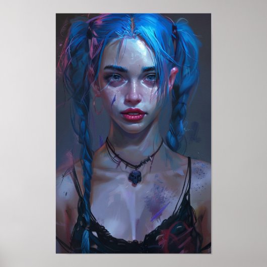 Jinx van Arcane Poster (Voorkant)