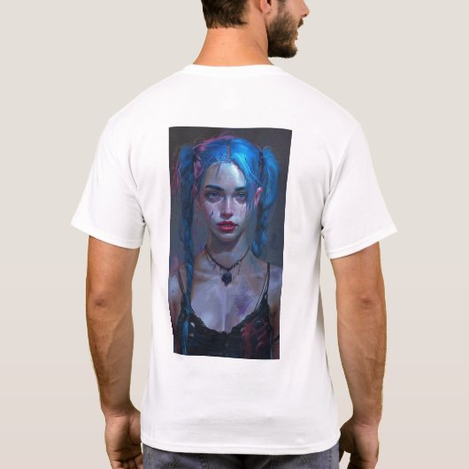 Jinx van Arcane T-Shirt (Achterkant)