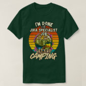 JIRA SPECIALIST EN CAMPING ONTWERP  CLASSIC T-SHIRT (Design voorkant)