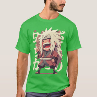 jiraiya afdruk t-shirt