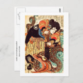 Jiraiya en Snake Kuniyoshi Briefkaart (Voorkant / Achterkant)